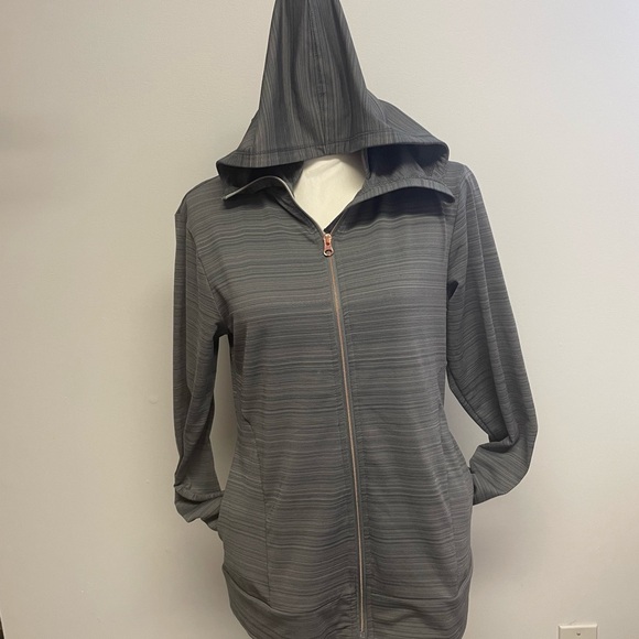 Shape Gray Hooded Jacket - Picture 1 of 9